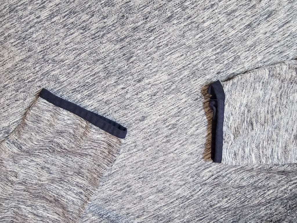 Polera Champion Power Core – Half Zip con Degradado Azul