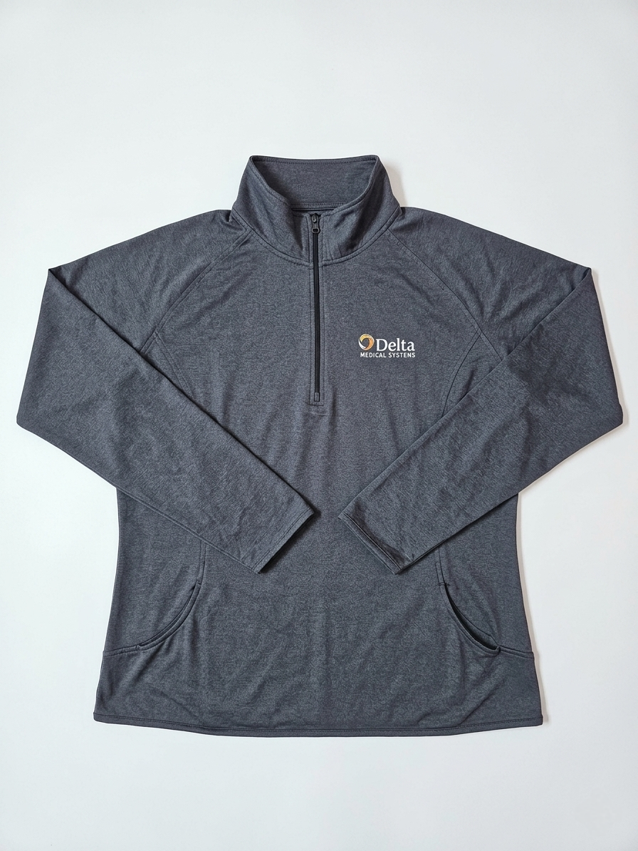 Polera Técnica Half-Zip – Edición Delta Medical