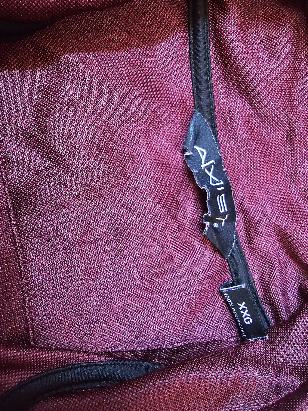Polera Aiyard Essential – Half Zip Color Vino
