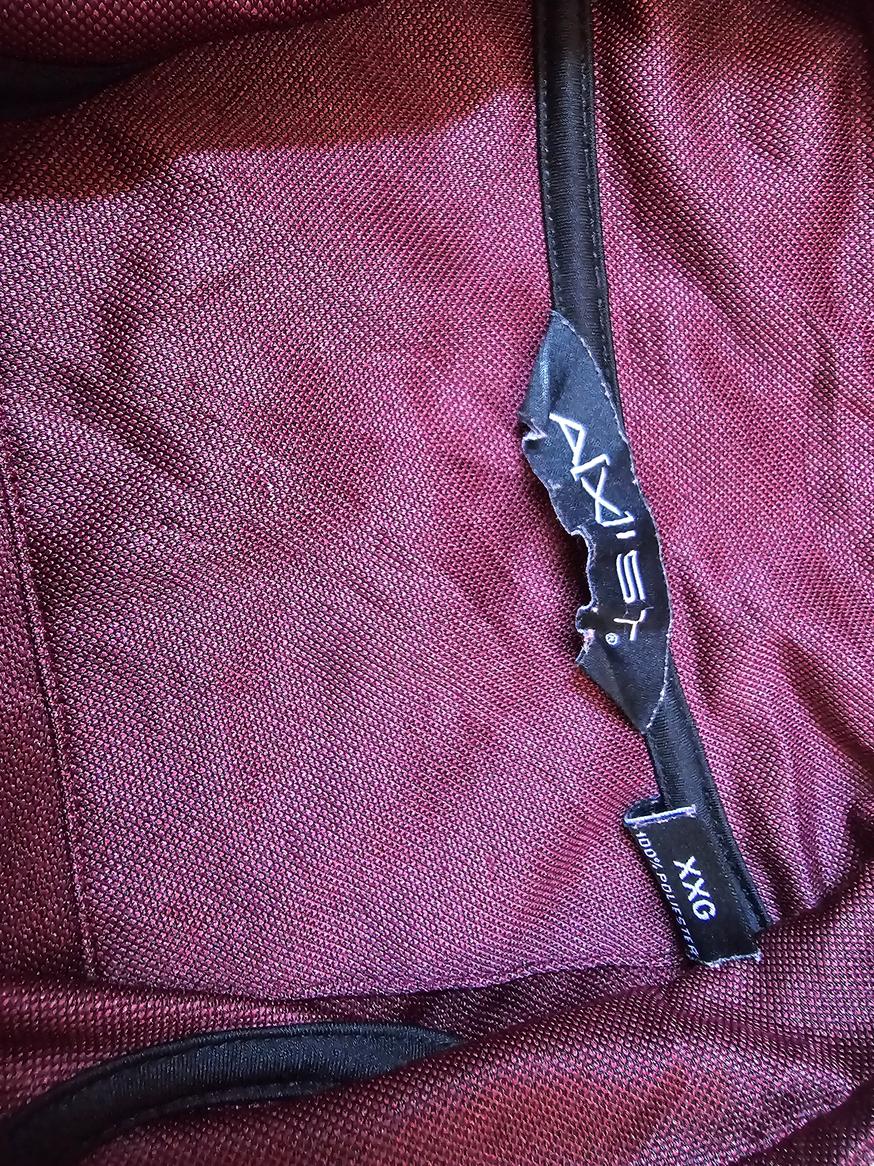 Polera Aiyard Essential – Half Zip Color Vino