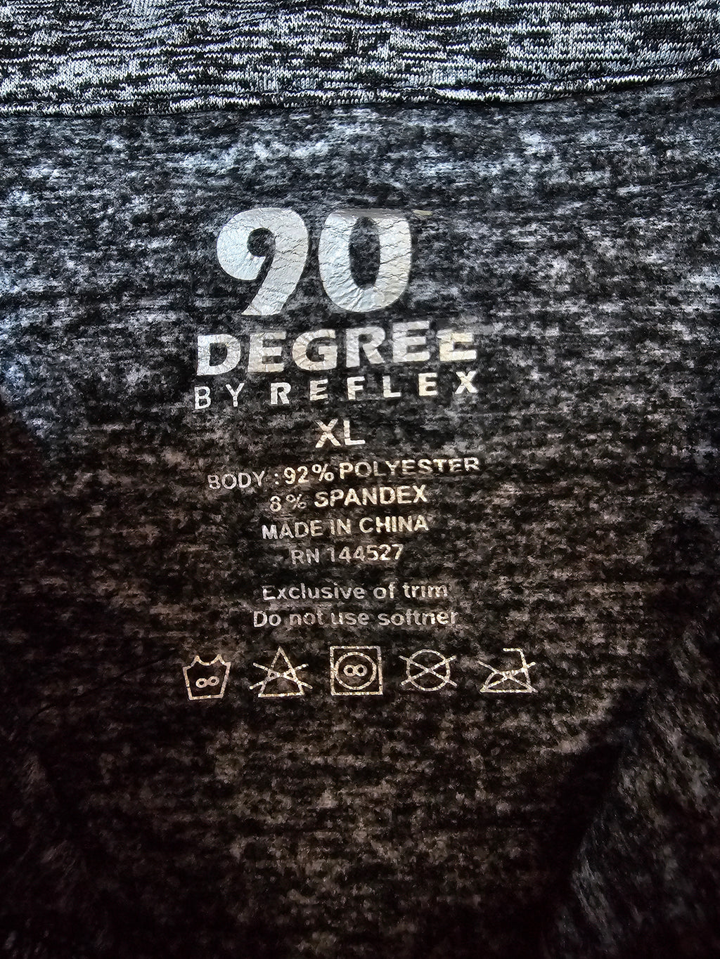 Polera Performance 90 Degree – Half Zip Gris Space🇺🇸