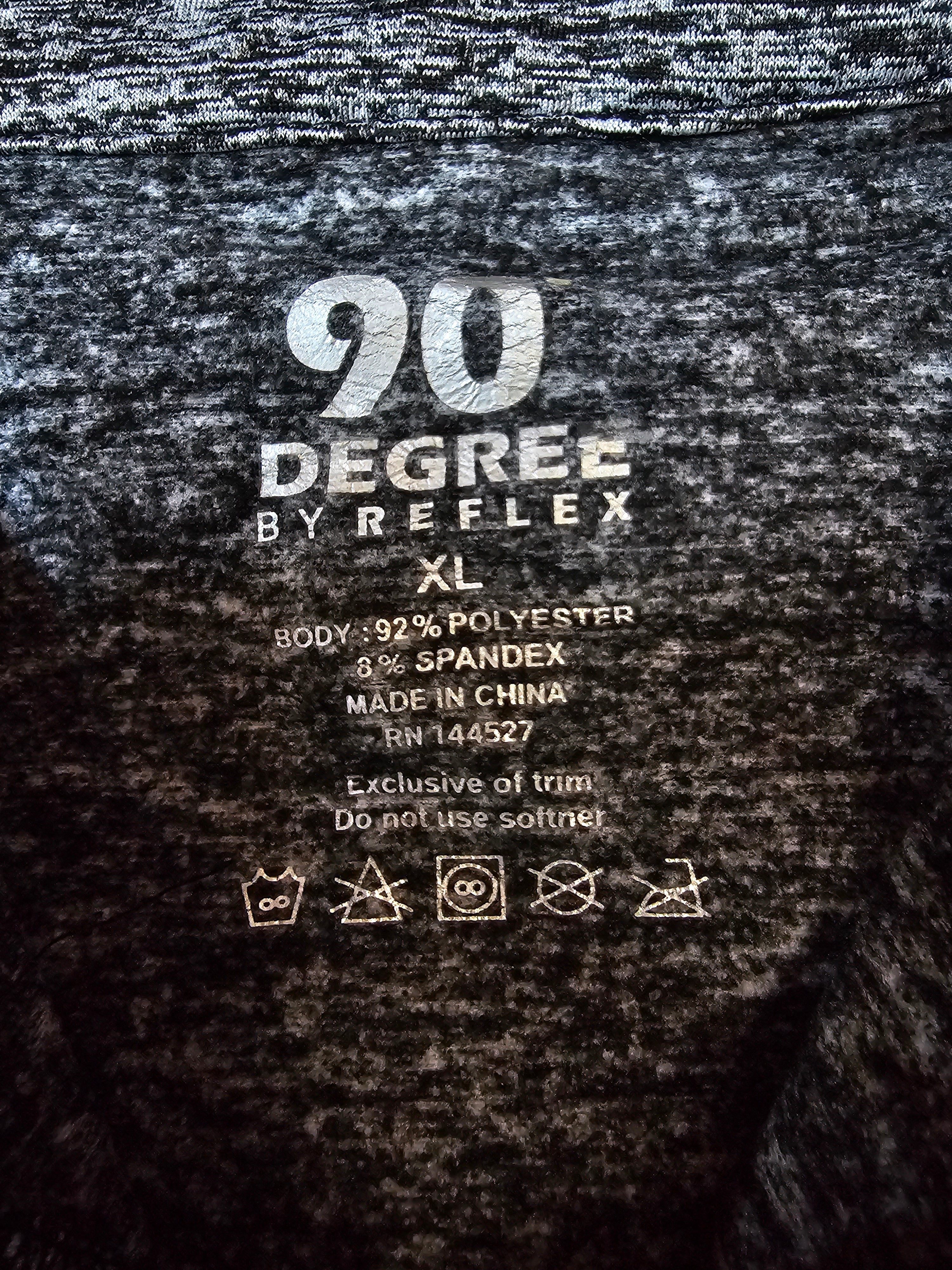 Polera Performance 90 Degree – Half Zip Gris Space🇺🇸