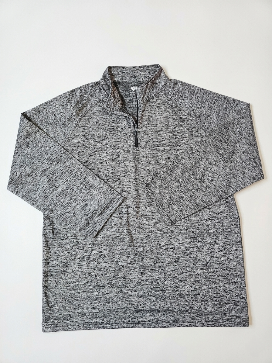 Polera Performance 90 Degree – Half Zip Gris Space🇺🇸
